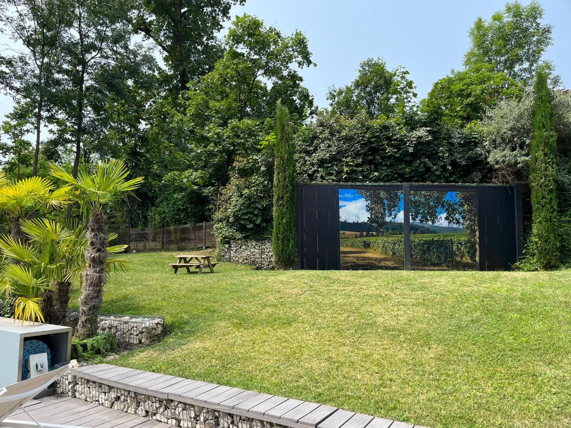 Villa Piscine A Proximite De Lyon Chaponost Bagian luar foto